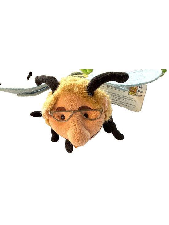 Idea Factory Other - Infamous Meanies Jerry Stinger Bean Bag Plush - Jerry Springer - Bumble Bee